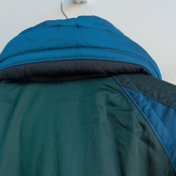 Vintage Descente 90's Retro Men's Blue Green & Black Ski & Snowboard Jac… - Picture 5 of 10